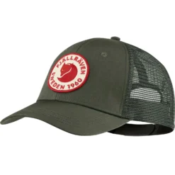 Pet Fjallraven 1960 Logo Langtradarkeps Deep Forest (L/XL)