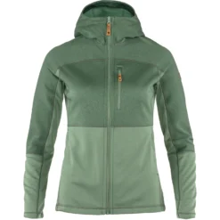 Vest Fjallraven Women Abisko Trail Fleece Patina Green