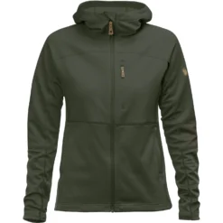 Vest Fjallraven Women Abisko Trail Fleece Deep Forest