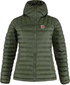 Jas Fjallraven Women Expedition Latt Hoodie Deep Forest