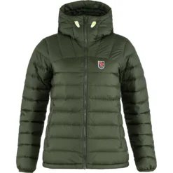 Jas Fjallraven Women Expedition Pack Down Hoodie Deep Forest