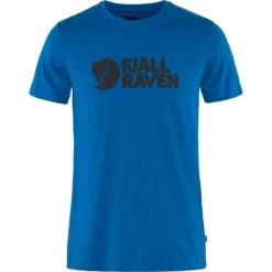 T-Shirt Fjallraven Men Logo Alpine Blue