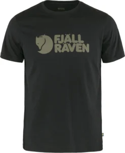 T-Shirt Fjallraven Men Logo Black