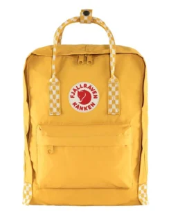 Fjallraven Rugzak Fjällräven Kånken Ochre Chess Pattern