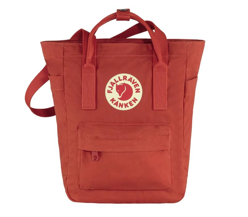 Fjallraven Rugzak Fjällräven Kånken Totepack Mini True Red 1 Fjallraven Rugzak Fjällräven Kånken Totepack Mini True Red