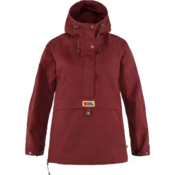 Jas Fjallraven Women Vardag Anorak Bordeaux Red