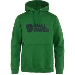 Trui Fjallraven Men Fjallraven Logo Hoodie Palm Green