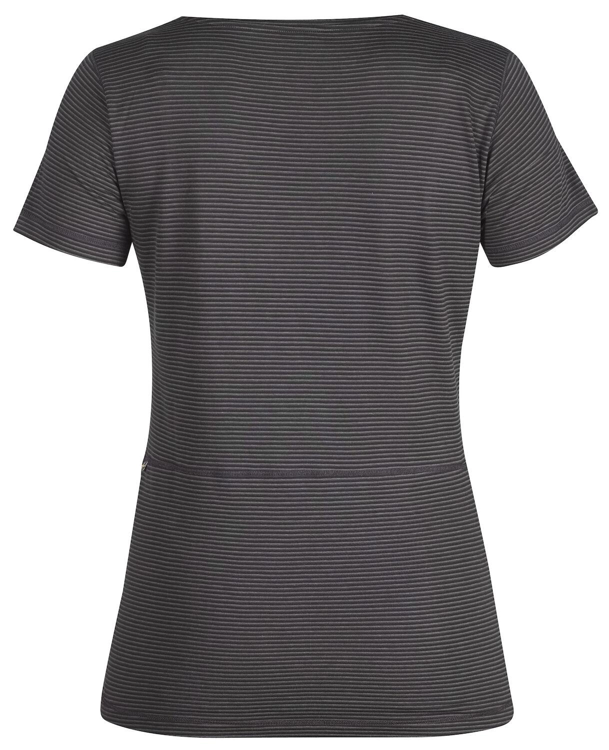 T-Shirt Fjallraven Women Abisko Cool Dark Grey 2 T-Shirt Fjallraven Women Abisko Cool Dark Grey - Afbeelding 2