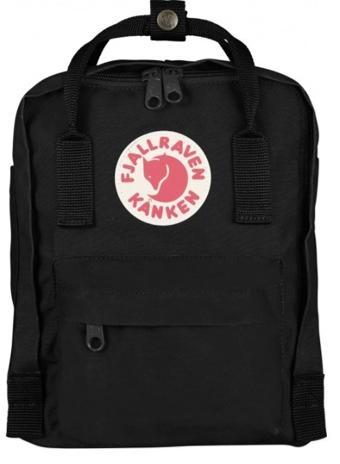 Fjallraven Rugzak Fjällräven Kånken Mini Black 1 Fjallraven Rugzak Fjällräven Kånken Mini Black