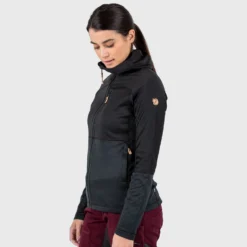 Vest Fjallraven Women Abisko Trail Fleece Deep Forest -Fjallraven 3 Abisko Trail Fleece W 89589 550 D MODEL FJR