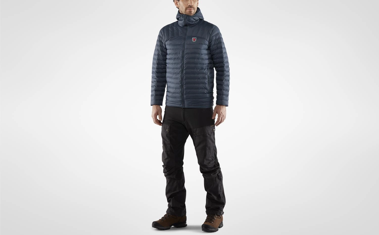 Jas Fjallraven Men Expedition Latt Hoodie Deep Forest 3 Jas Fjallraven Men Expedition Latt Hoodie Deep Forest - Afbeelding 3