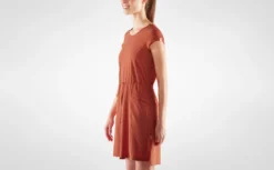 Fjallraven Jurk Fjällräven Women High Coast Lite Dress Rowan Red -Fjallraven 3 High Coast Lite Dress W 83502 333 E MODEL FJR