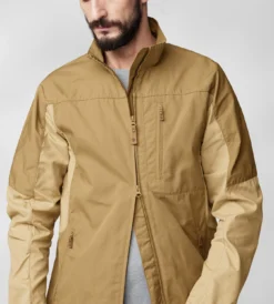 Jas Fjallraven Men Ovik Stencollar Jacket Green Light Olive -Fjallraven 5 ovik stencollar jacket m 86788 232 196 f detail fjr 2