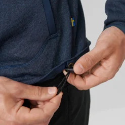 Trui Fjallraven Men Ovik Fleece Hoodie Deep Forest -Fjallraven 6 Ovik Fleece Hoodie M 82252 560 I DETAIL FJR