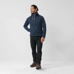 Trui Fjallraven Men Ovik Fleece Hoodie Navy -Fjallraven 6 fyulhlhhhhl