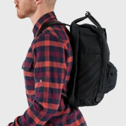 Fjallraven Rugzak Fjällräven Kånken No. 2 Laptop 15 Inch Black -Fjallraven 7 Kanken No 2 Laptop 15 Black 23568 550 E MODEL FJR