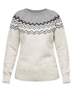 Fjallraven Trui Fjällräven Women Övik Knit Sweater Grey