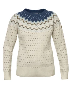 Fjallraven Trui Fjällräven Women Övik Knit Sweater Glacier Green