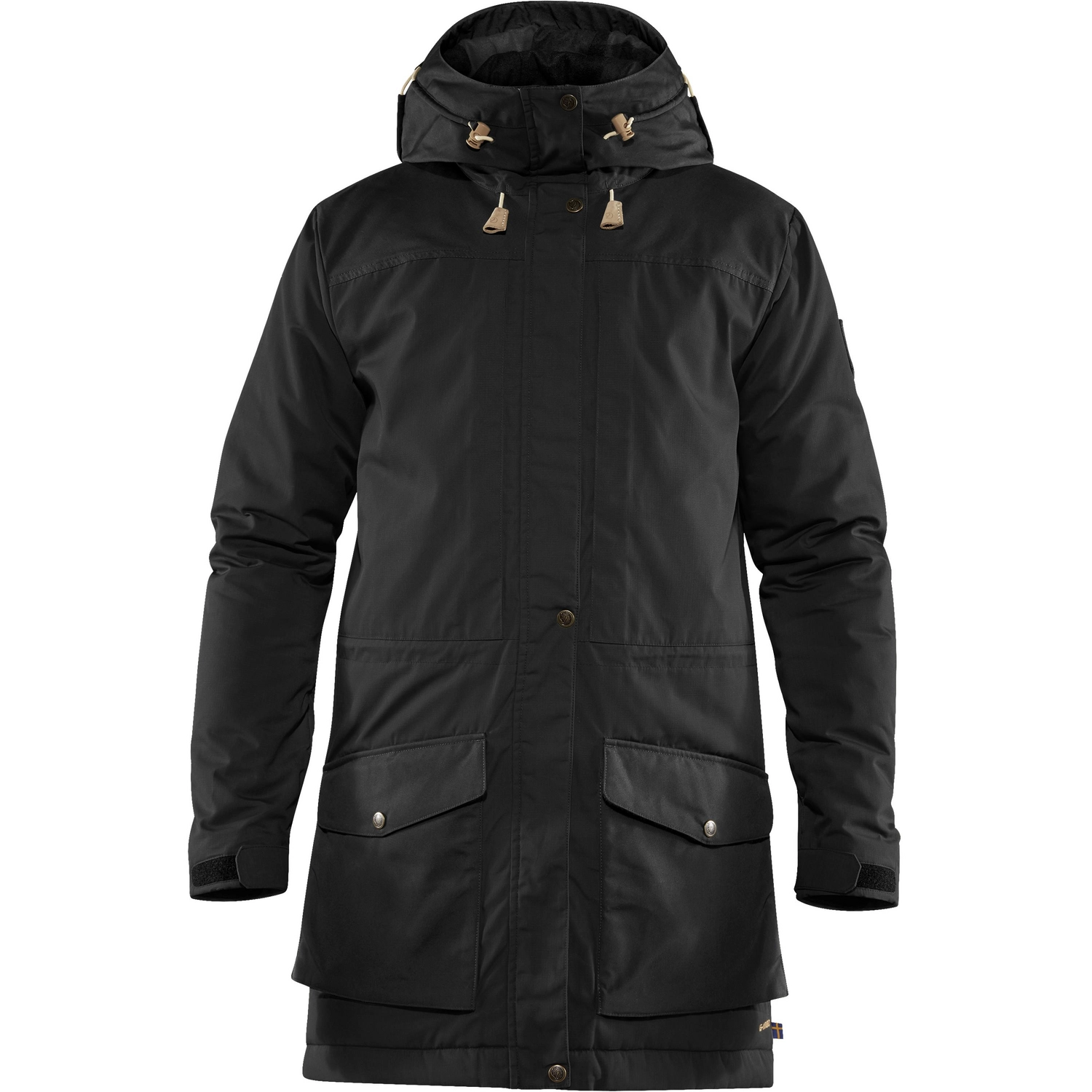 Fjallraven Jas Fjällräven Men Singi Wool Padded Parka Black 1 Fjallraven Jas Fjällräven Men Singi Wool Padded Parka Black