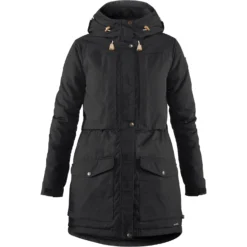Fjallraven Jas Fjällräven Women Singi Wool Padded Parka Black