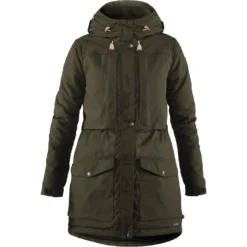 Fjallraven Jas Fjällräven Women Singi Wool Padded Parka Deep Forest