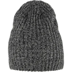 Muts Fjallraven Ovik Melange Beanie Black -Fjallraven 7392158986934 3 1