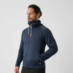 Trui Fjallraven Men Ovik Fleece Hoodie Navy -Fjallraven 8 xrtdiryfxi