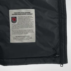Jas Fjallraven Women Expedition Pack Down Jacket Black -Fjallraven 9 Expedition Pack Down Jacket W 86124 550 G DETAIL FJR