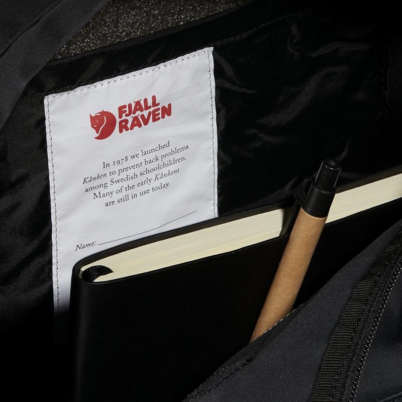 Fjallraven Rugzak Fjällräven Kånken Navy Long Stripes 9 Fjallraven Rugzak Fjällräven Kånken Navy Long Stripes - Afbeelding 9