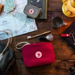 Fjallraven Portemonnee Fjällräven Kånken Travel Wallet Spicy Orange -Fjallraven 9 F23781 FW18 k kanken travel wallet fjaellraeven 21