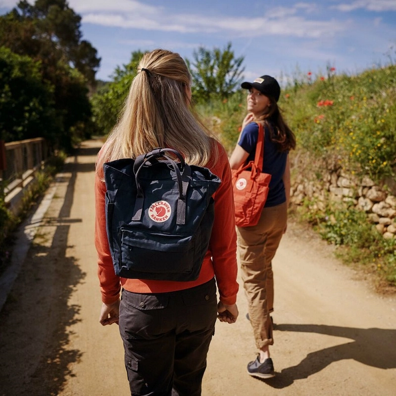 Fjallraven Rugzak Fjällräven Kånken Totepack Mini True Red 9 Fjallraven Rugzak Fjällräven Kånken Totepack Mini True Red - Afbeelding 9