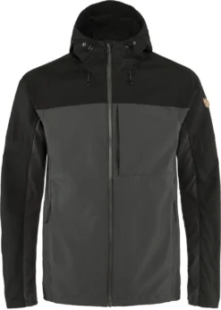 Jas Fjallraven Men Abisko Midsummer Jacket Dark Grey-Black