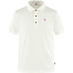 Polo Fjallraven Men Crowley Pique Shirt White