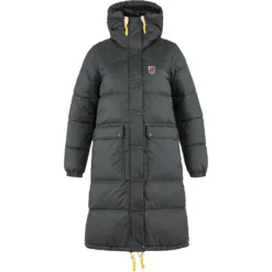 Jas Fjallraven Women Expedition Long Down Parka Basalt