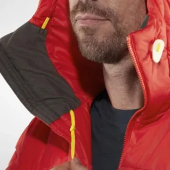 Fjallraven Jas Fjällräven Men Expedition Pack Down Hoodie True Red -Fjallraven Expedition Pack Down Hoodie M 86121 334 H DETAIL FJR 1