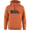 Trui Fjallraven Men Fjallraven Logo Hoodie Terracotta Brown