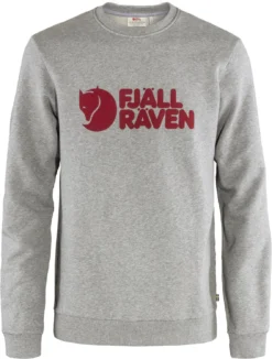 Fjallraven Trui Fjällräven Men Logo Sweater M Grey-Melange