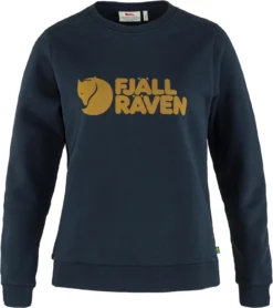 Trui Fjallraven Women Logo Dark Navy