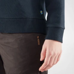 Trui Fjallraven Women Fjallraven Logo Sweater Mais Yellow -Fjallraven Fjallraven Logo Sweater W 84143 555 I DETAIL FJR