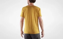 T-Shirt Fjallraven Men Logo Alpine Blue 8 T-Shirt Fjallraven Men Logo Alpine Blue -Fjallraven Fjallraven Logo T shirt M 87310 160 D MODEL FJR