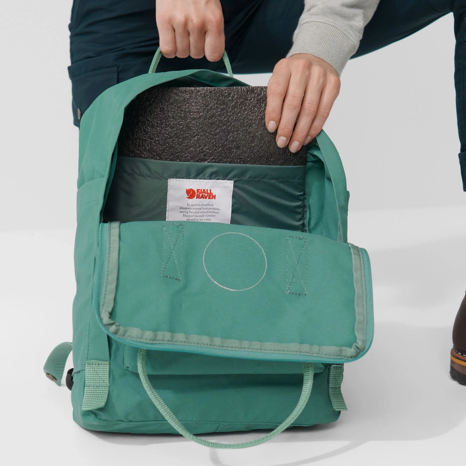 Fjallraven Rugzak Fjällräven Kånken Peach Sand 10 Fjallraven Rugzak Fjällräven Kånken Peach Sand - Afbeelding 10