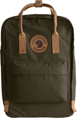Fjallraven Rugzak Fjällräven Kånken No. 2 Laptop 15 Dark Olive