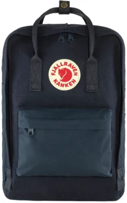 Fjallraven Rugzak Fjällräven Kanken 15 Inch Re-Wool Navy