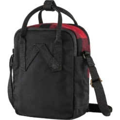 Fjallraven Schoudertas Fjällräven Kånken Re-Wool Sling Red-Black -Fjallraven Kanken Re Wool Sling 23329 320 550 G MAIN FJR
