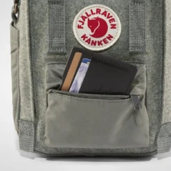 Fjallraven Schoudertas Fjällräven Kånken Re-Wool Sling Granite Grey -Fjallraven Kanken Rewool Sling 23329 027 F DETAIL FJR
