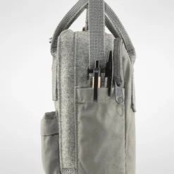 Fjallraven Schoudertas Fjällräven Kånken Re-Wool Sling Granite Grey -Fjallraven Kanken Rewool Sling 23329 027 H DETAIL FJR