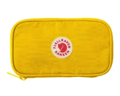 Fjallraven Portemonnee Fjällräven Kånken Travel Wallet Warm Yellow