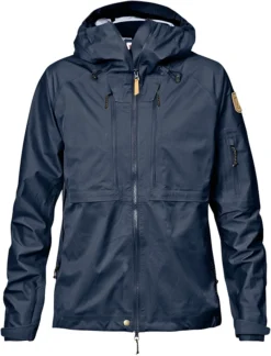 Fjallraven Jas Fjällräven Women Keb Eco-Shell Jacket Dark Navy