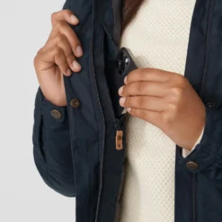 Jas Fjallraven Women Kiruna Padded Parka Basalt -Fjallraven Kiruna Padded Parka W 89644 555 L DETAIL FJR