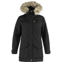 Jas Fjallraven Women Nuuk Parka Black
